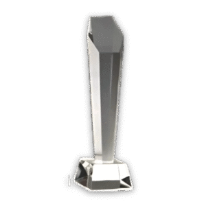 crystal trophy