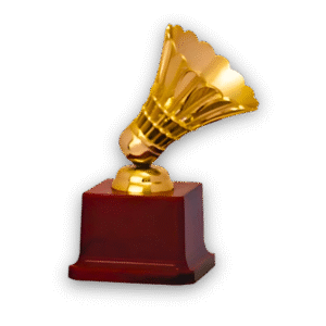 fiber statue trophy