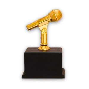 fiber statue trophy