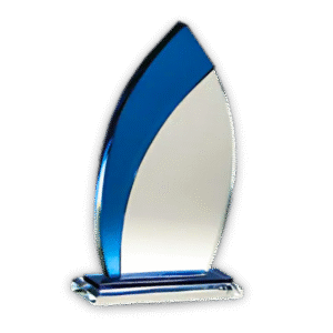 crystal trophy