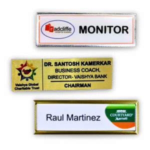 metal badges