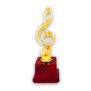 fiber statue trophy