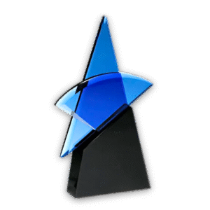 crystal trophy