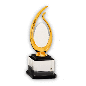 crystal trophy