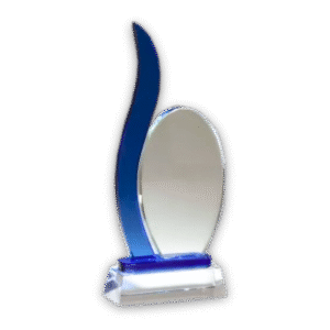 crystal trophy