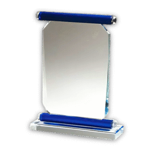 crystal trophy