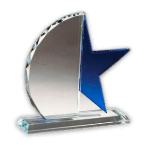 crystal trophy