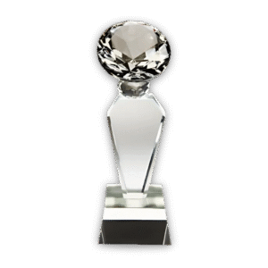 crystal trophy
