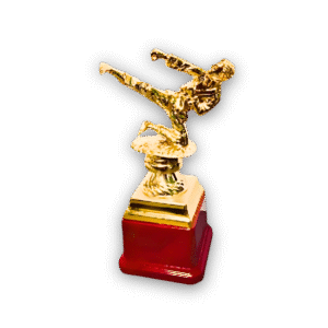 fiber statue trophy
