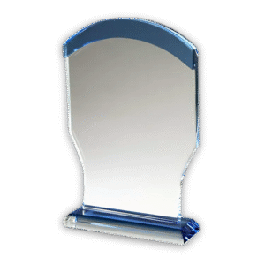 crystal trophy