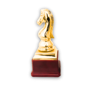 fiber statue trophy